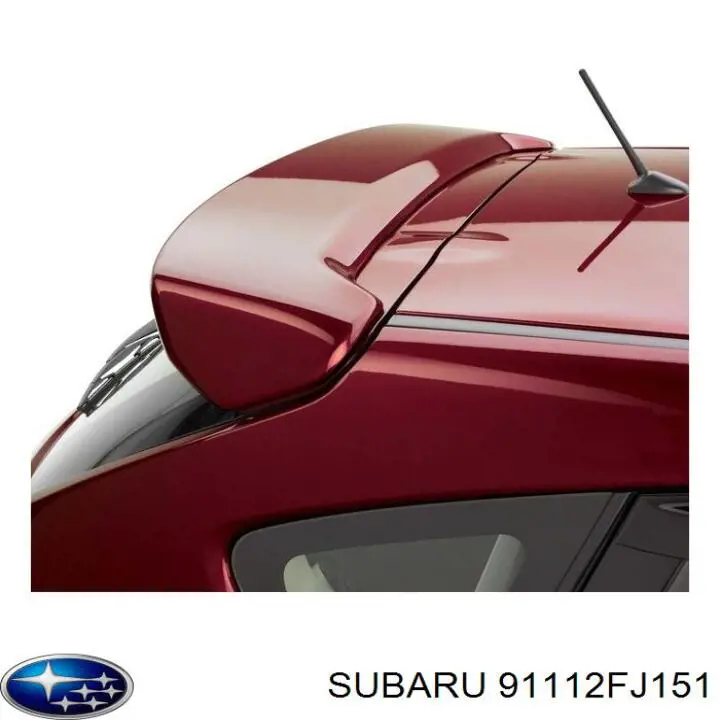 91112FJ150 Subaru накладка (молдинг порога наружная левая)
