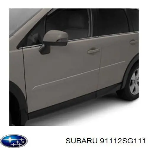 Молдинг крыла переднего левого Subaru 91112SG110 цена, от 9.74 USD