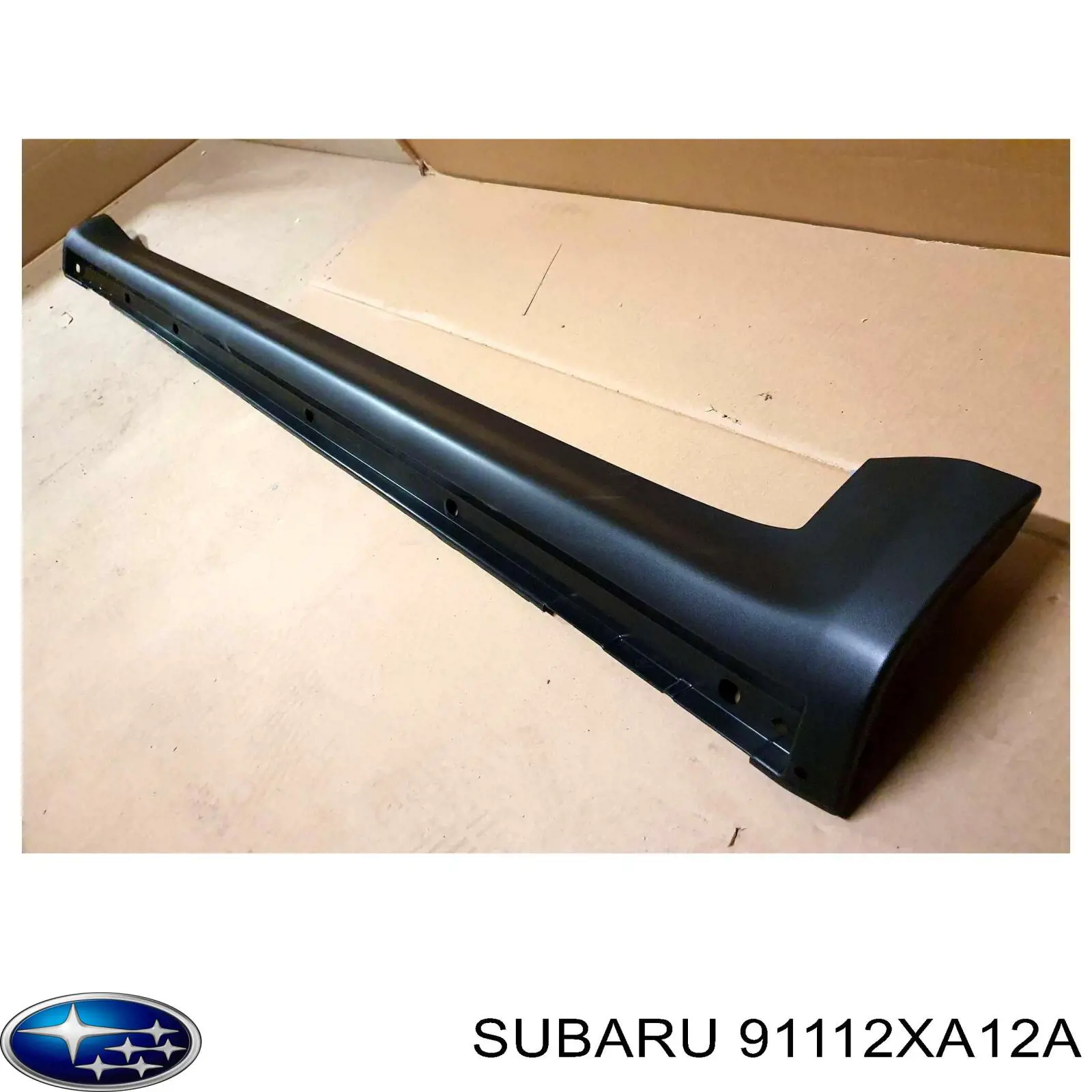 Купить 91112XA12A Subaru Накладка (молдинг) порога наружная правая