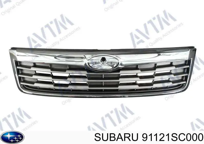 Облицовка радиатора Subaru 91121SC000 цена, от 66.43 USD