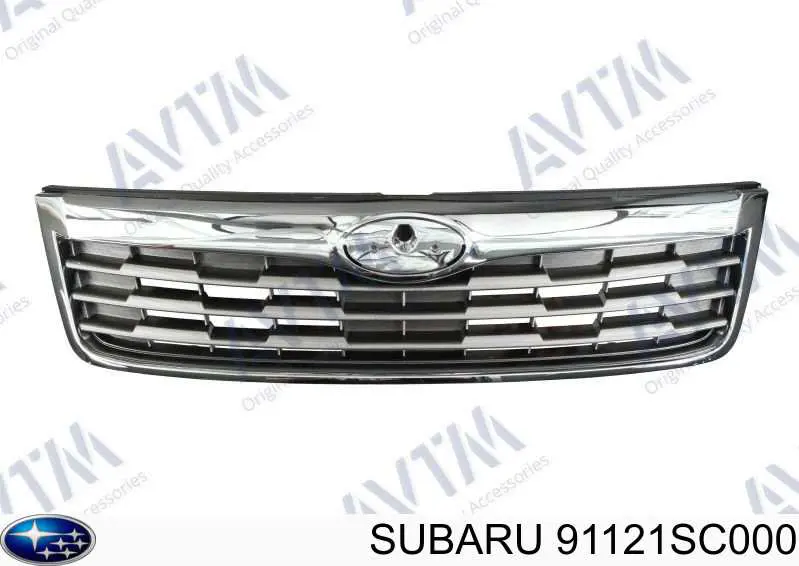 Купить 91121SC000 Subaru Решетка радиатора