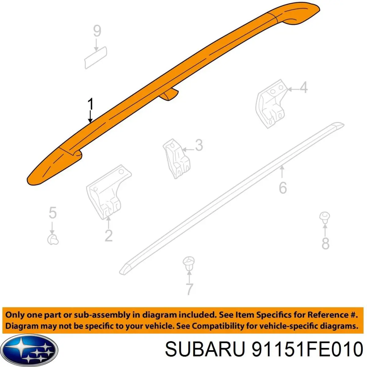 Купить 91151FE010 Subaru 
