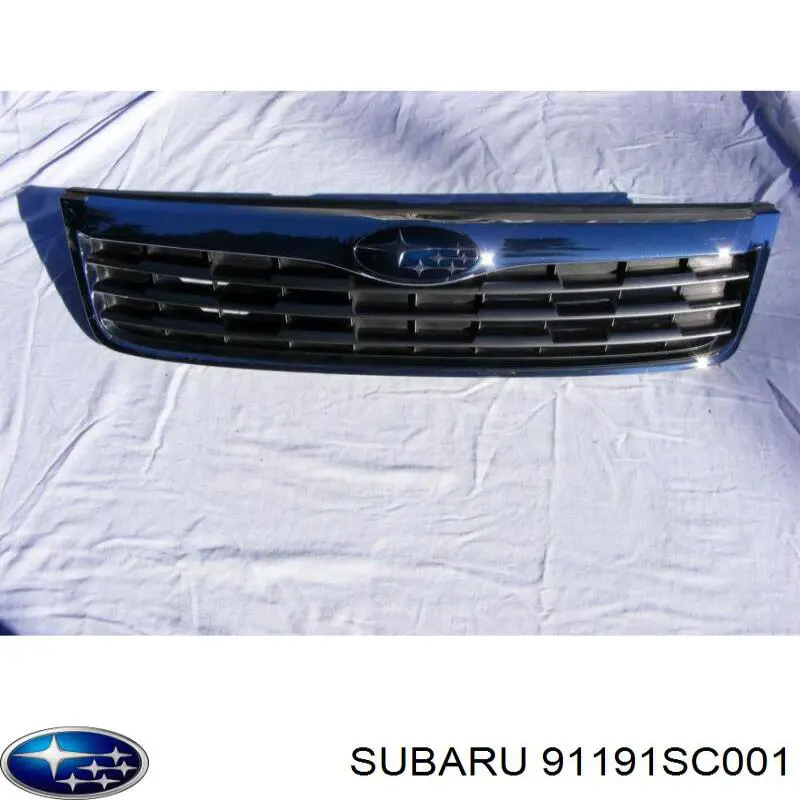 91191SC001 Subaru решетка радиатора