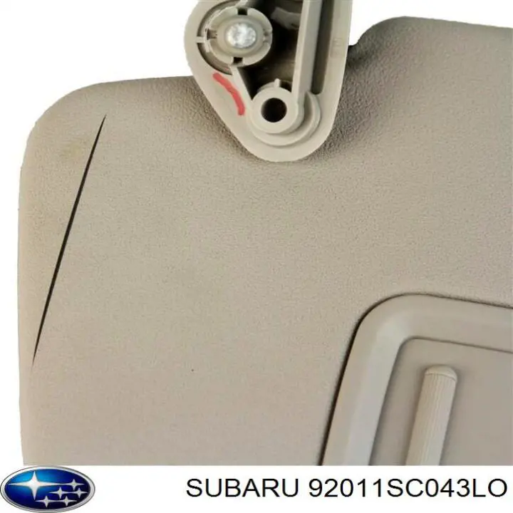 92011SC041LO Subaru козырек солнцезащитный