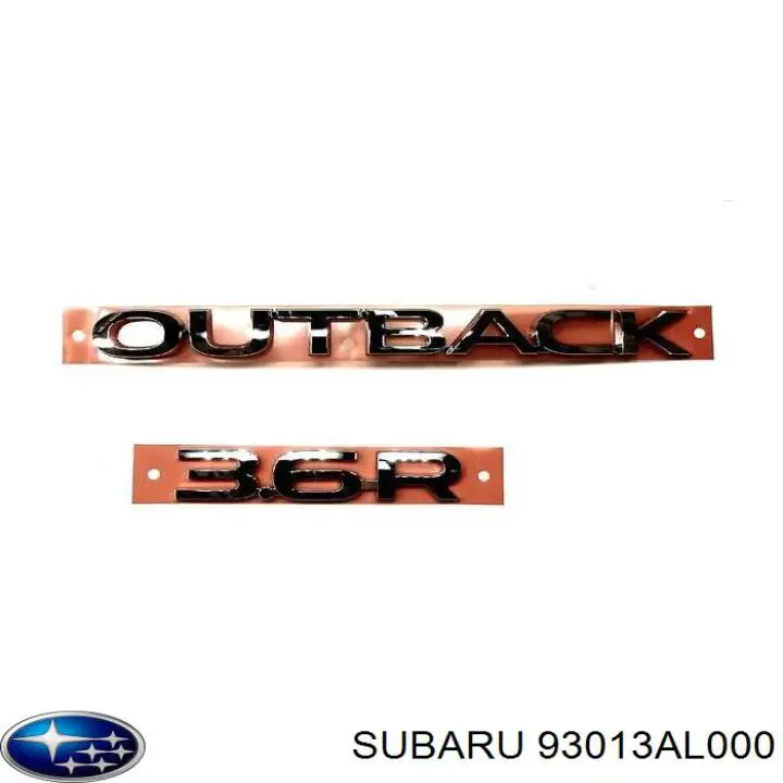 Купить 93013AL000 Subaru Эмблема решетки радиатора