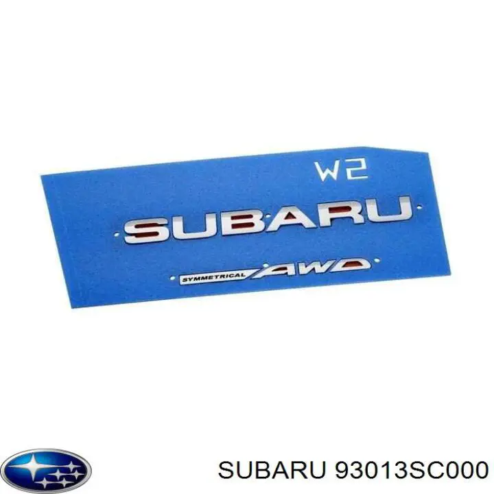 93013SC000 Subaru Эмблема решетки радиатора