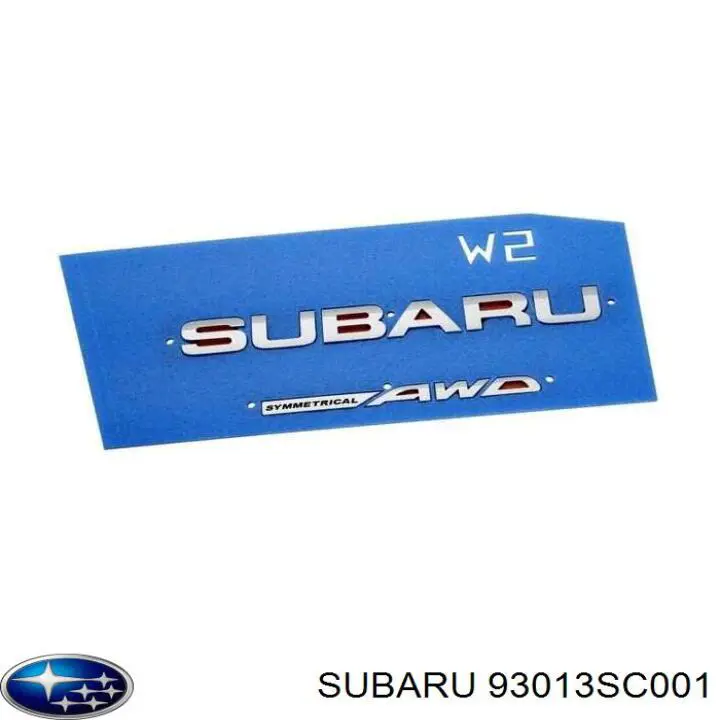 Эмблема на решетку радиатора Subaru 93013SC000 цена, от 24.93 USD