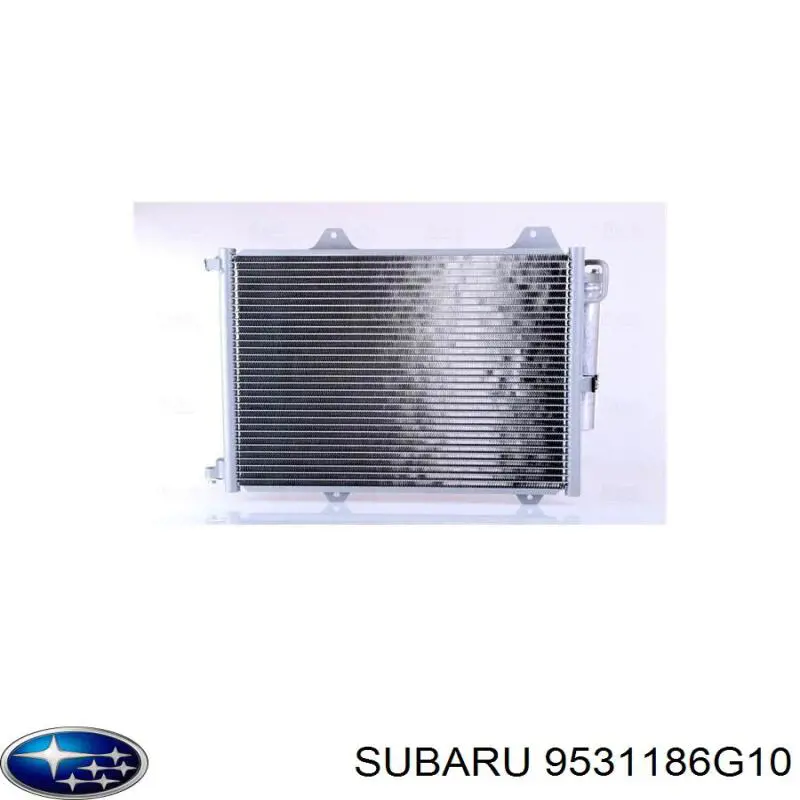 Конденсатор кондиционера Subaru 9531186G10 цена, от 82.07 USD