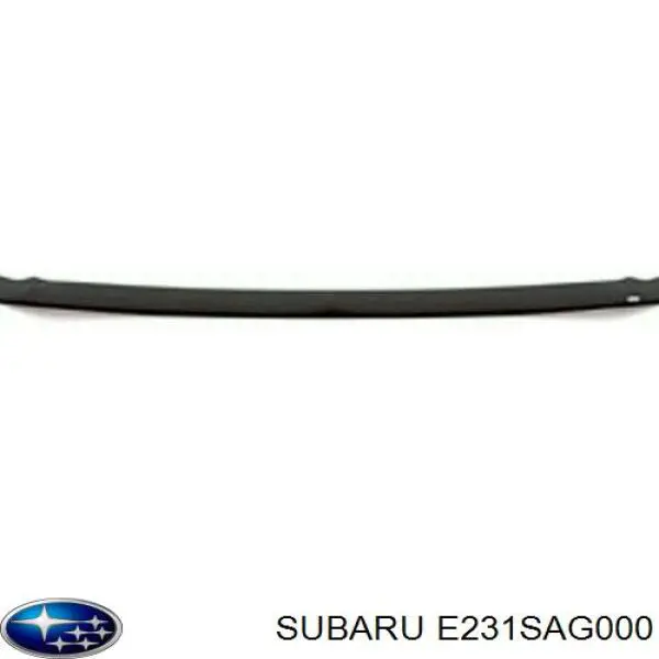 Спойлер на капот на Subaru Legacy IV B13
