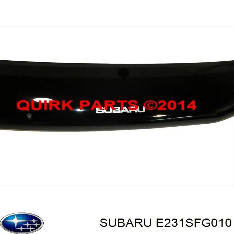 Спойлер на капот на Subaru Impreza III GH
