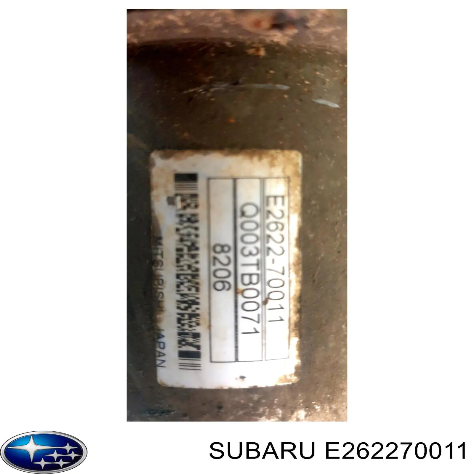 E262270011 Subaru рулевая рейка