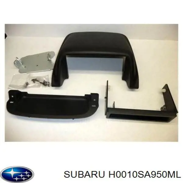 Молдинг (накладка) приборной панели "торпедо" центральный на Subaru Forester S11, SG