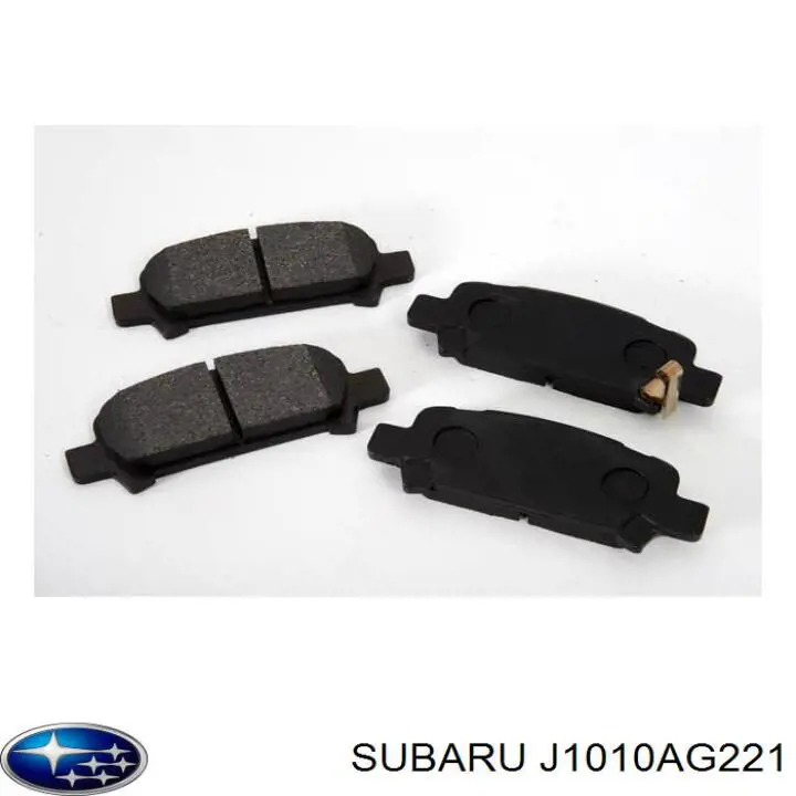 Брызговики передние, комплект Subaru J1010AG221
