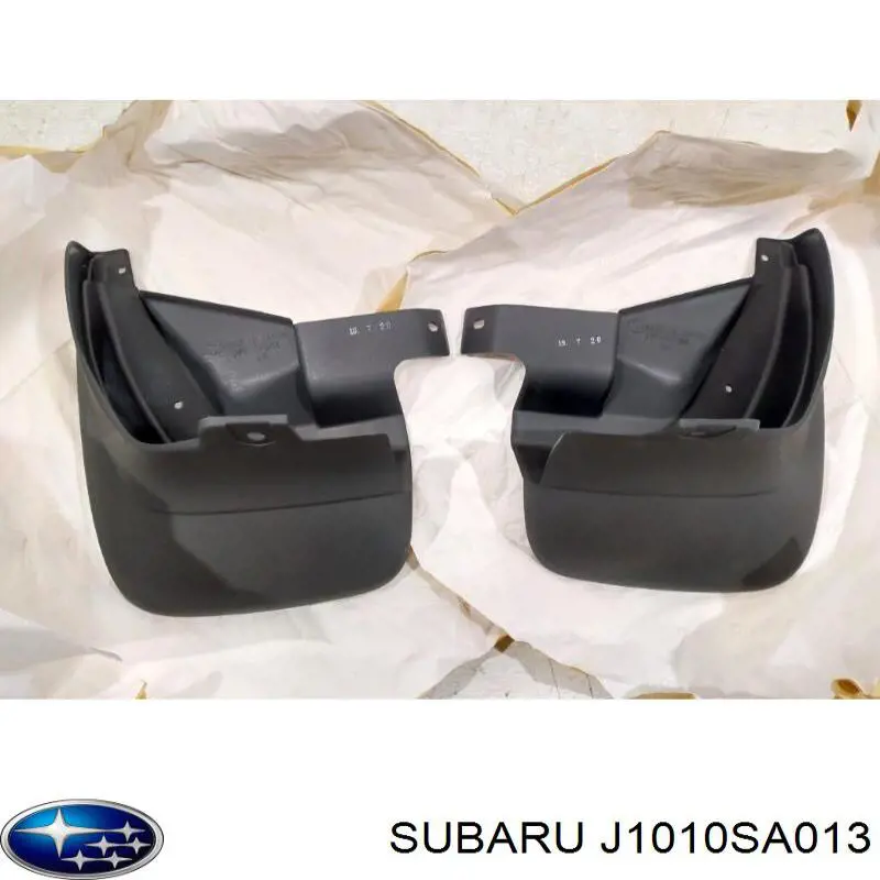 Брызговики задние, комплект на Subaru Forester S11, SG