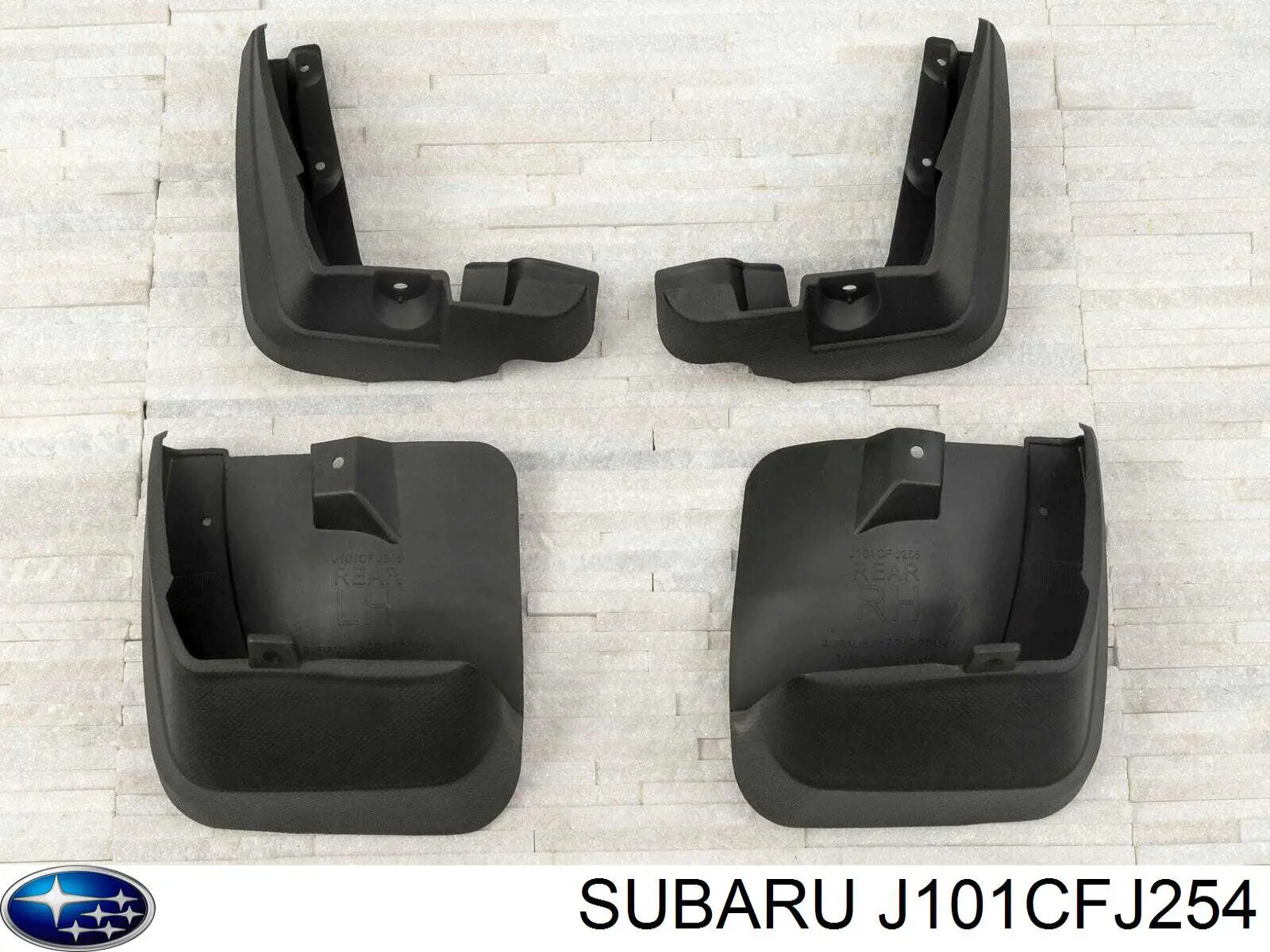 Брызговики задние, комплект Subaru J101CFJ254 цена, от 156.72 USD