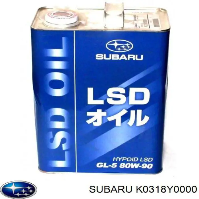 K0318Y0000 Subaru óleo de transmissão