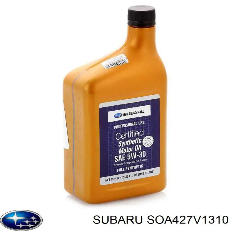 Моторное масло Subaru SYNTHETIC OIL 0W-20 Синтетическое 0.946л (SOA427V1310)