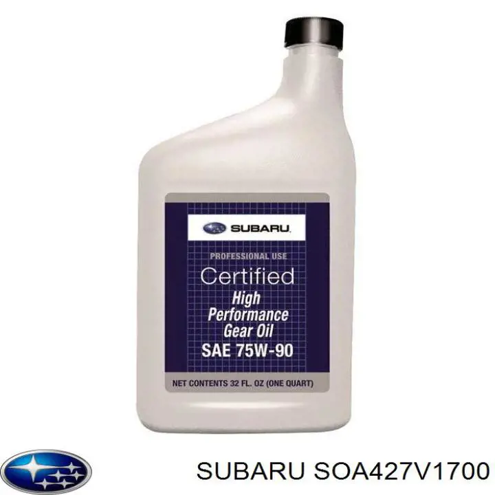 Масло трансмиссионное Subaru SOA427V1700 цена, от 22.60 USD
