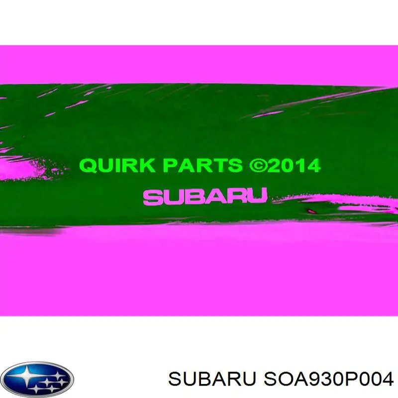 SOA930P004 Subaru дефлектор капота