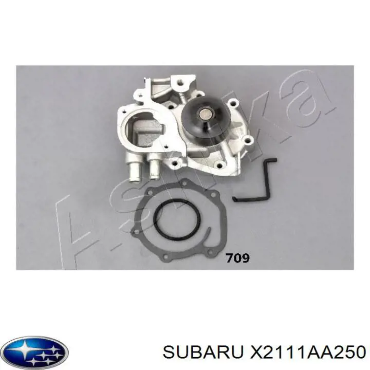 Ролик натяжителя приводного ремня Subaru X2111AA250