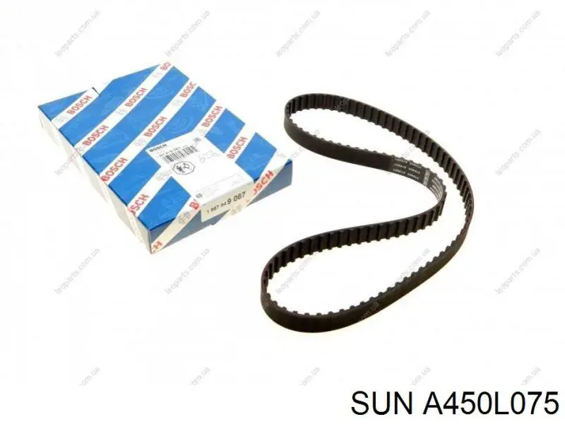 Зубчатый ремень SUN A450L075 цена, от 6.33 USD