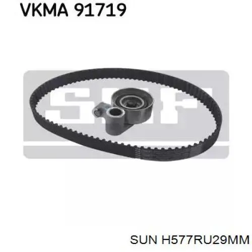 Ремень ГРМ H577RU29MM SUN