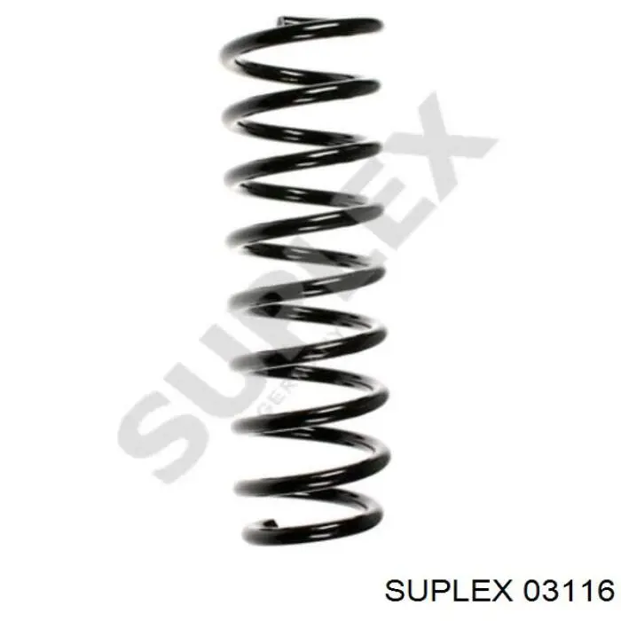 03116 Suplex пружина задняя