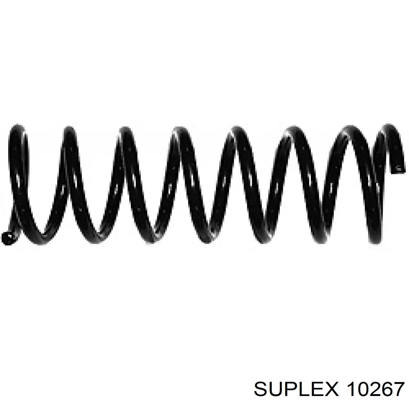 10267 Suplex пружина задняя