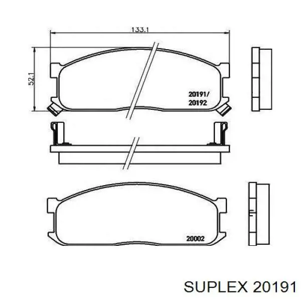 Пружина амортизатора Suplex 20191 цена, от 81.02 USD