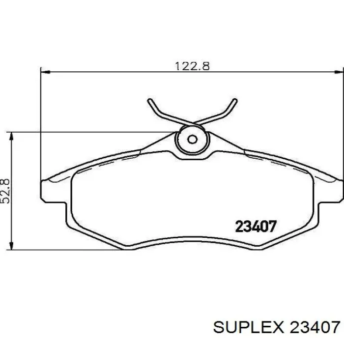 Купить 23407 Suplex Винтовая пружина подвеска