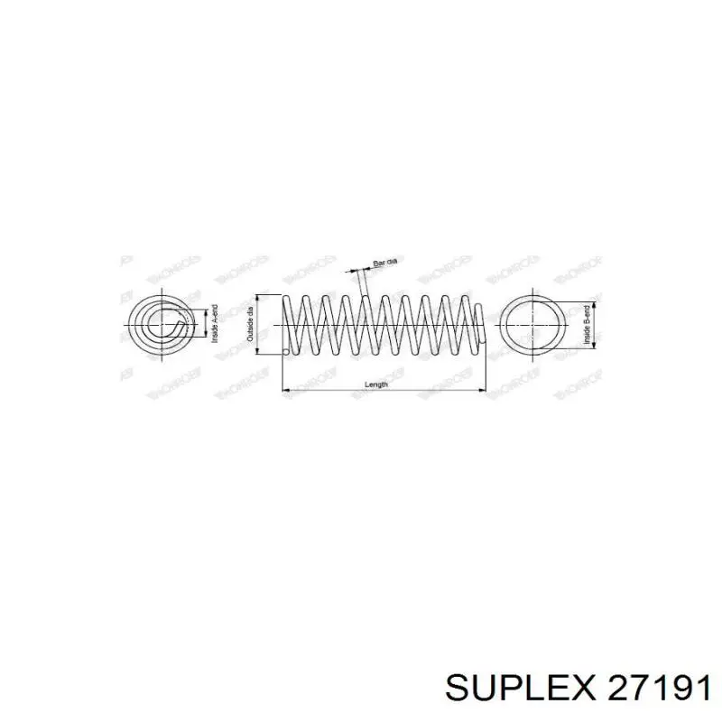 Купить 8200297951 Renault (RVI) Пружина подвески