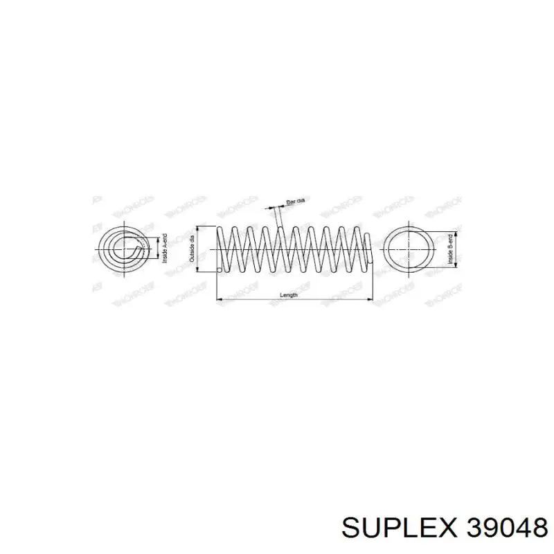 Купить 39048 Suplex Пружина подвески