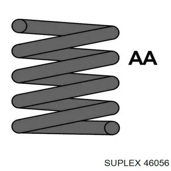 Передняя пружина 46056 Suplex