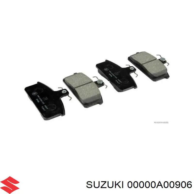 00000A00906 Suzuki колодки тормозные задние дисковые