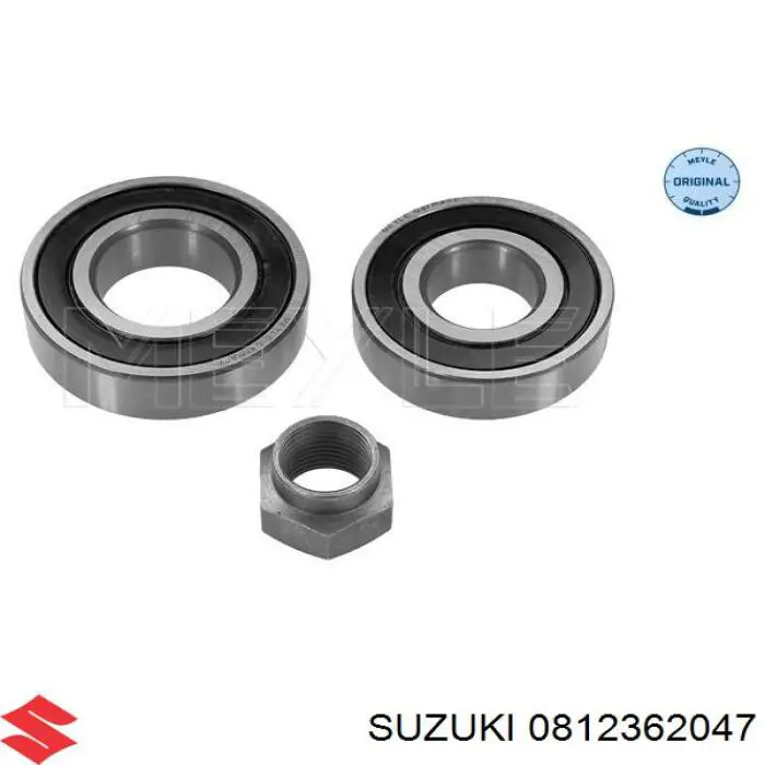 Купить 0812362047 Suzuki Подшипник задней ступицы
