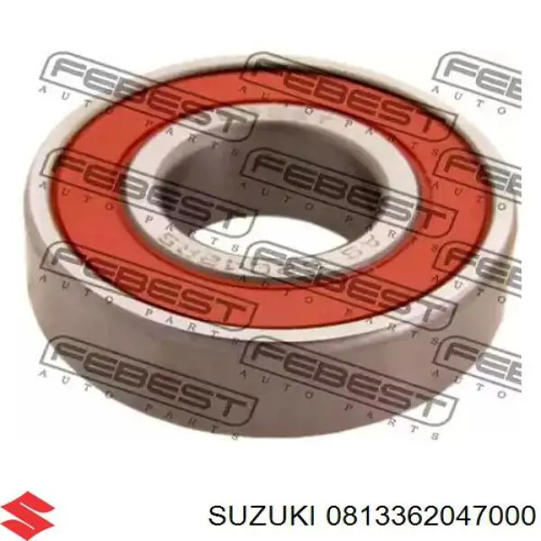 0813362047000 Suzuki подшипник стартера
