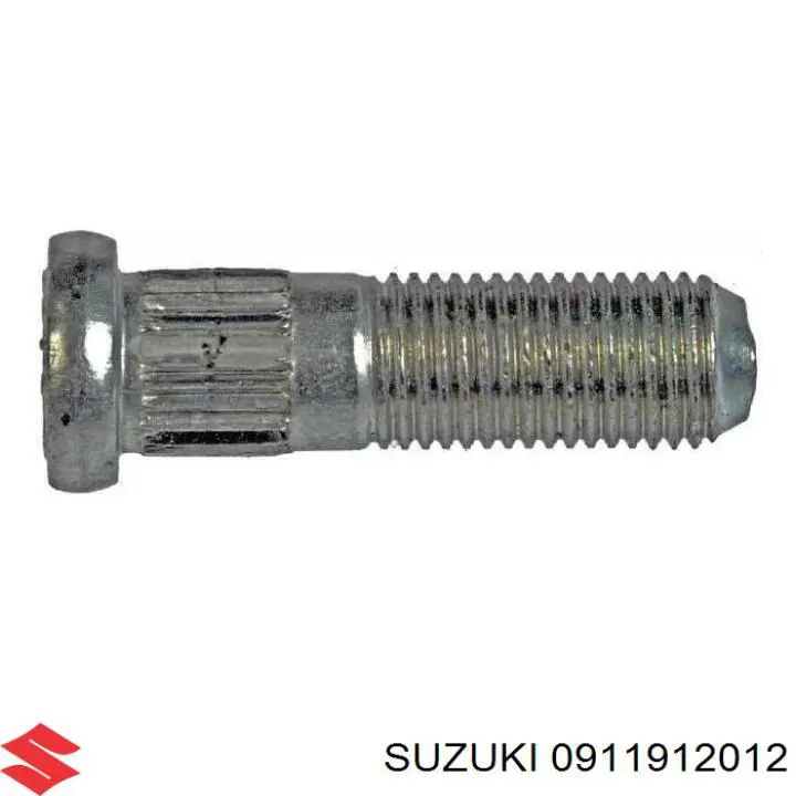 0911912012 Suzuki шпилька колесная задняя/передняя