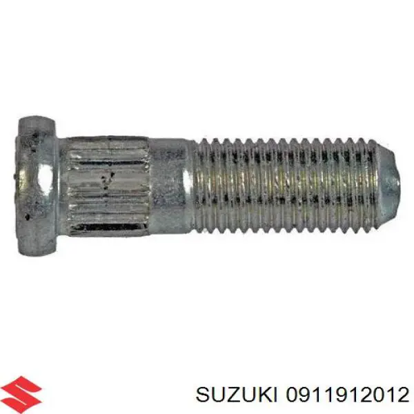 Espárrago de rueda trasero / delantero 0911912012 Suzuki