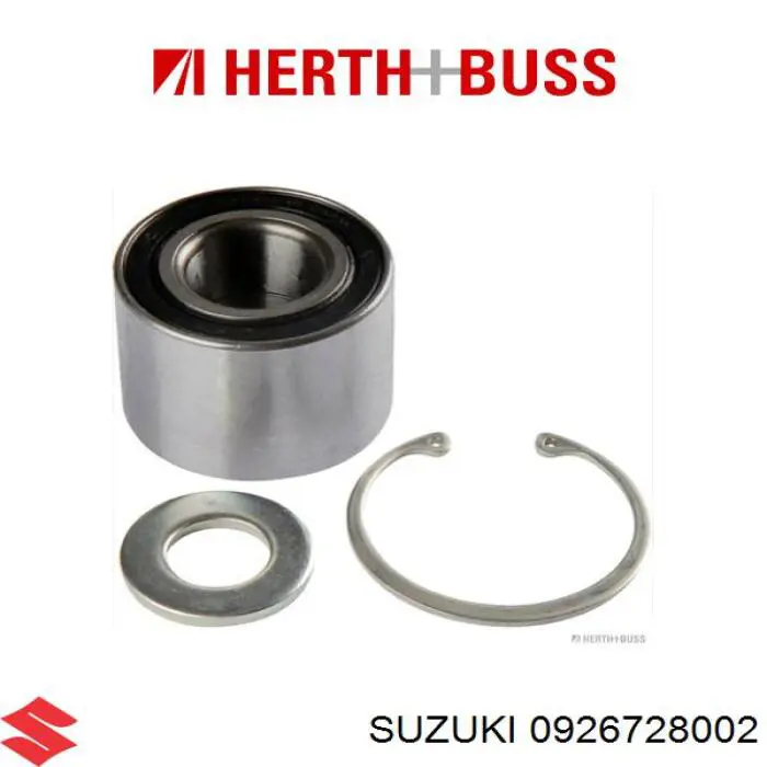 Купить 0926728002 Suzuki Подшипник передней ступицы