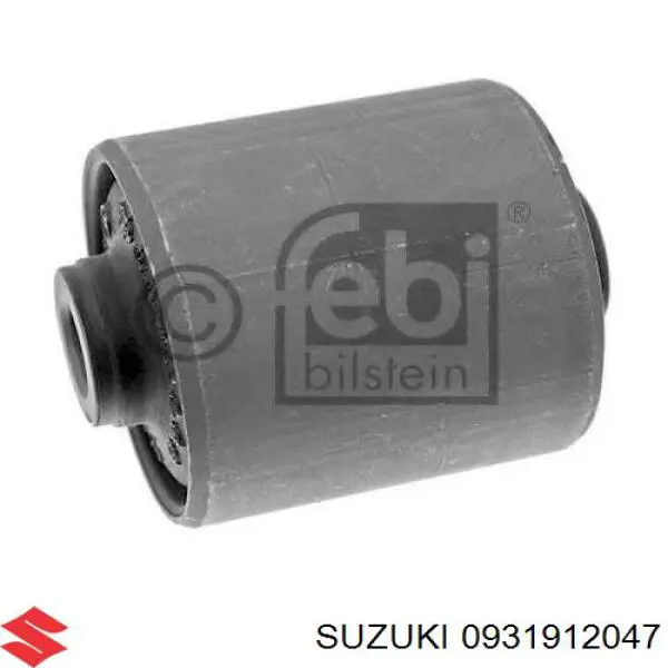 Сайлентблок нижнего заднего продольного рычага  Suzuki 0931912047