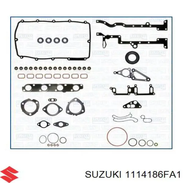 Junta de culata derecha 1114186FA1 Suzuki