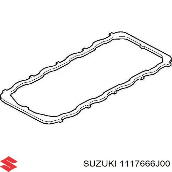 1117666J00 Suzuki Правая прокладка клапанной крышки