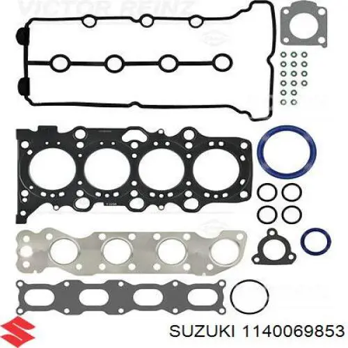 Kit superior de vedantes de motor para Suzuki SX4 