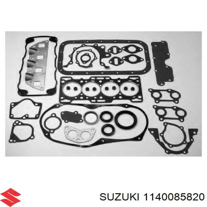 Комплект прокладок двигателя полный на Suzuki Super Carry ED