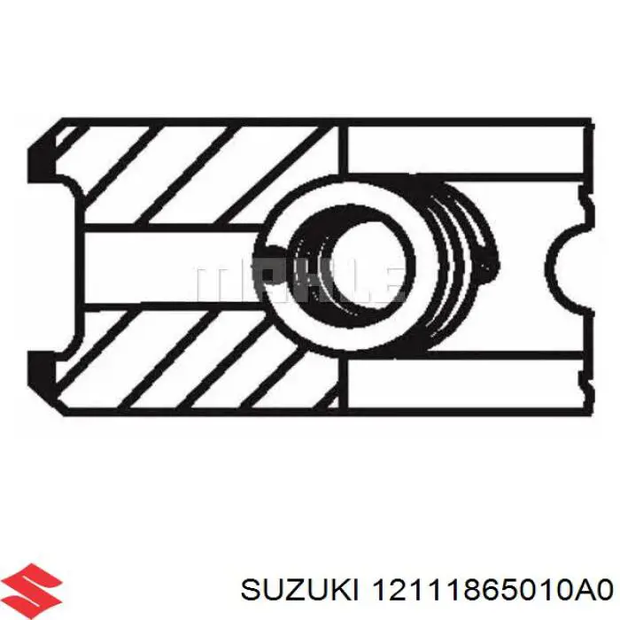 Купить 12111865010A0 Suzuki Поршни стандартные (комплект)