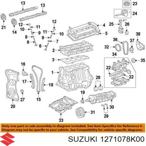  1271078K00 Suzuki