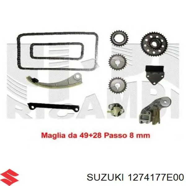 Piñón cadena distribución 1274177E00 Suzuki