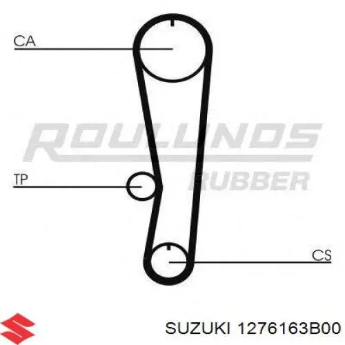 Ремень ГРМ 1276163B00 Suzuki