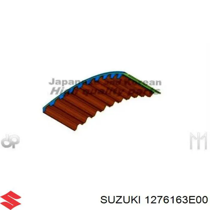 Зубчатый ремень Suzuki 1276163E00 цена, от 9.39 USD