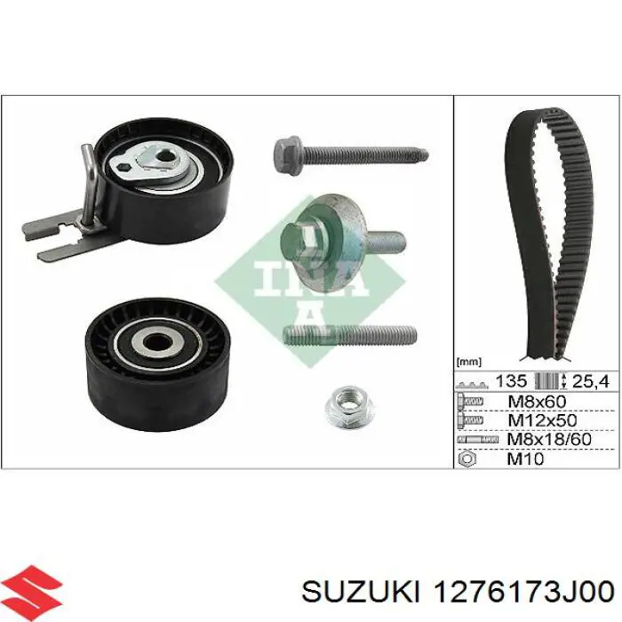 Купить 1276173J00 Suzuki Ремень газораспределительного механизма